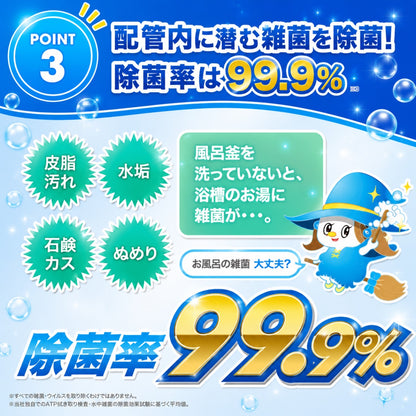 カビンヌ 風呂釜洗浄剤 ドバピカ